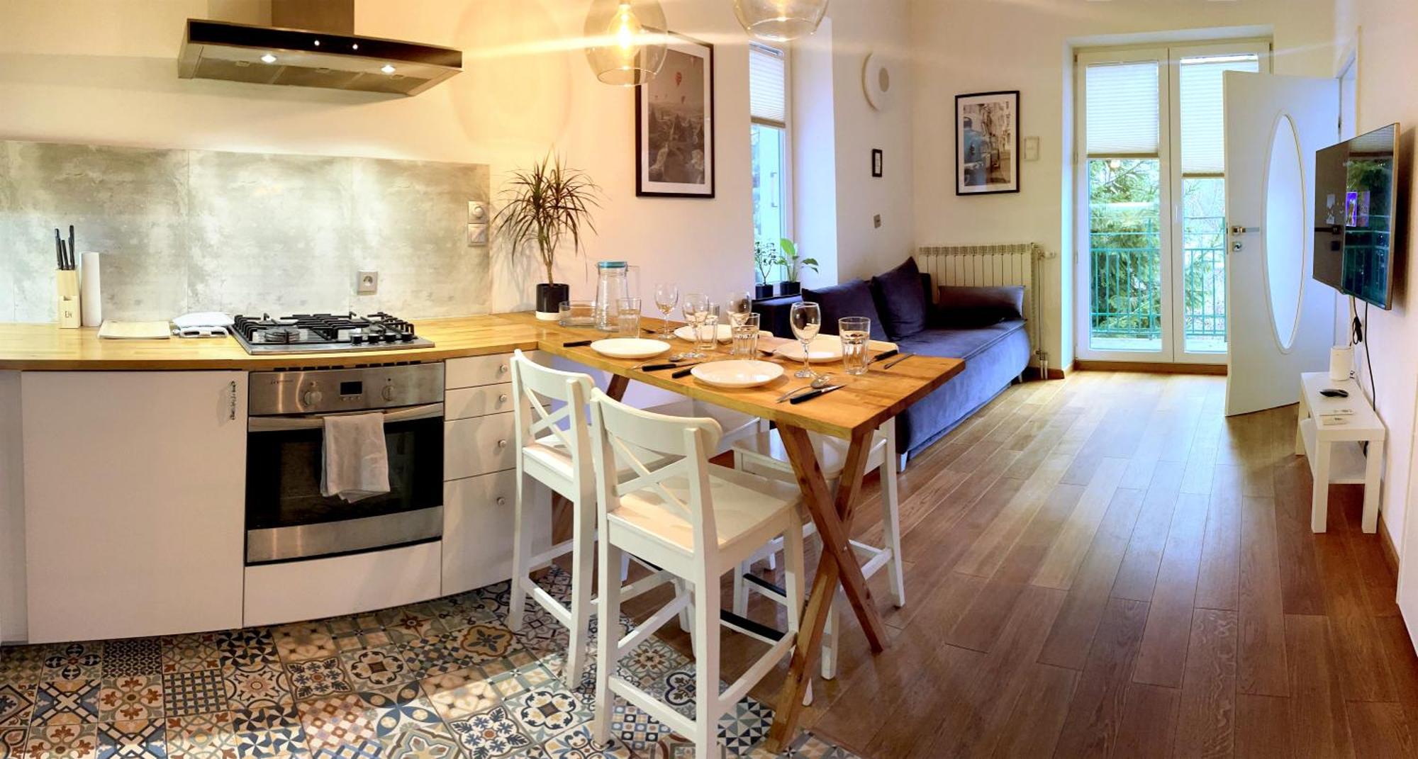 Royal Lazienki. Beautiful Apartment By The Park. 바르샤바 외부 사진